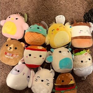 Assorted Plush Small Pet Toys